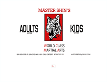 Tablet Screenshot of mastershin.com